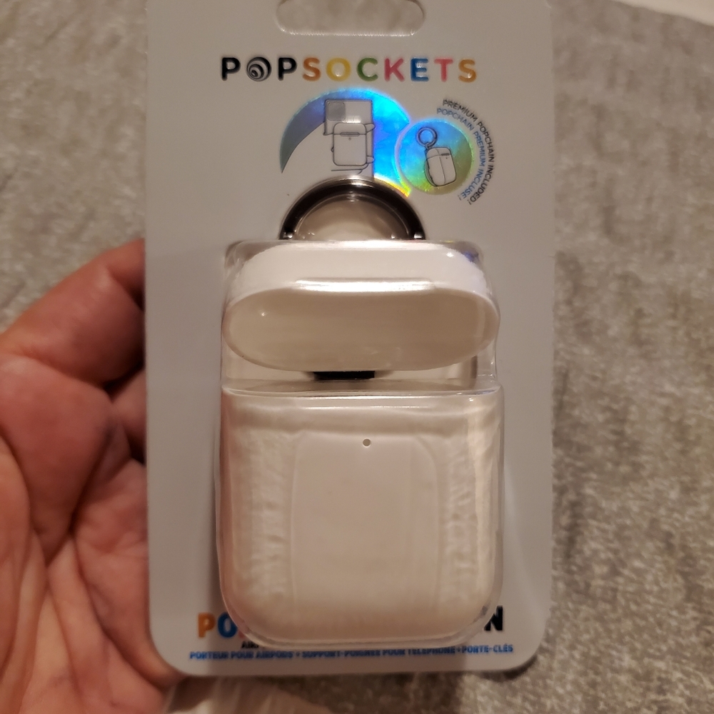 Popsockets airpod holder + popchain